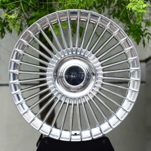 Lynk & Co OEM-Style Polished Multi-Spoke Floating Cap Forged Wheels – Lynk & Co 01 / Lynk & Co 03 Fitment (5-Lug)