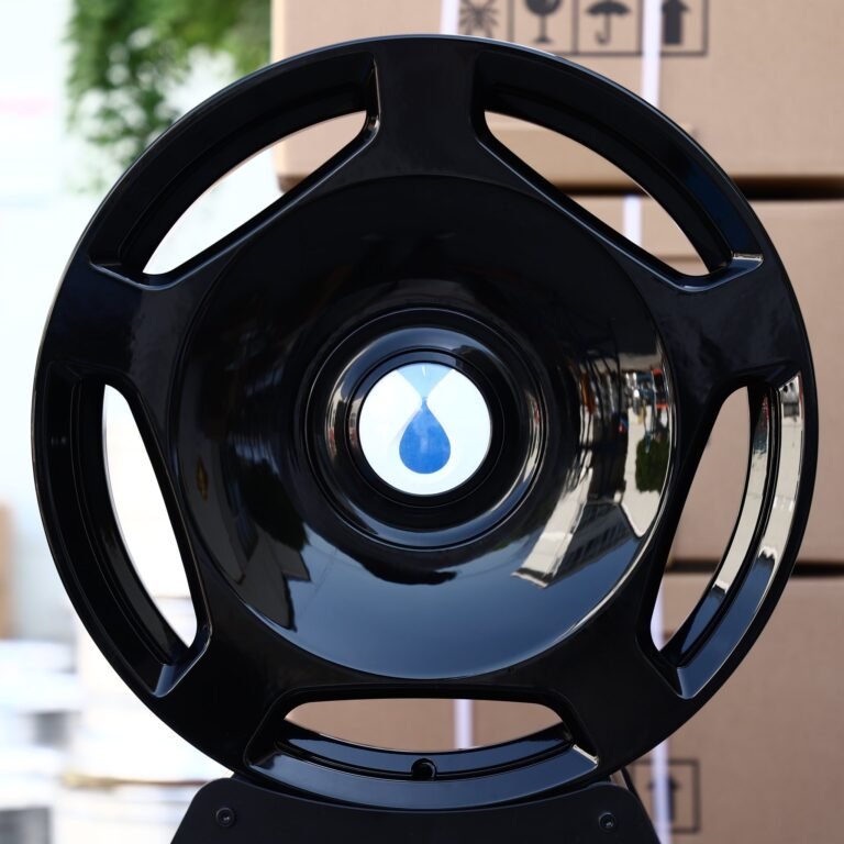 Mercedes-Benz GLE wheels – Gloss Black 5-Window Disc, front view