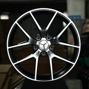 Mercedes-Benz OEM-Style Satin Black Machined 5 Y-Spoke Forged Wheels – Mercedes S-Class / CLS Fitment (5-Lug)