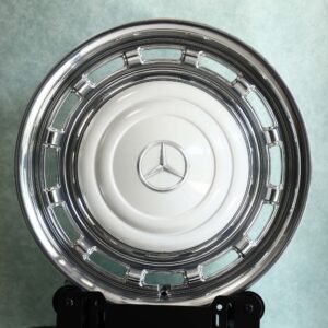 Mercedes-Benz OEM-Style White / Polished Slotted Disc Deep Lip Forged Wheels – Mercedes-Benz S-Class / GLS Fitment (5-Lug)