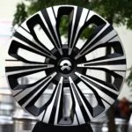 NIO OEM-Style Satin Black Machined Twin Multi-Spoke Forged Wheels – NIO ET5 / ES6 Fitment (5-Lug)