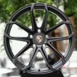Porsche OEM-Style Gunmetal 5 Double-Spoke Forged Wheels – Porsche Cayenne / Macan Fitment (5-Lug)