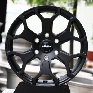 Ram 1500 / Chevrolet Colorado Off-Road Forged Wheels – Satin Black 6 Y-Spoke (6-Lug)