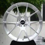 Rays-Style Brushed Silver 10-Spoke Forged Wheels – Nissan 370Z / Infiniti Q50 Fitment (5-Lug)