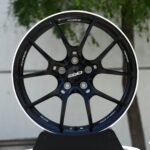 Rays-Style Gloss Black 5 Y-Spoke Pinstripe Lip Forged Wheels – Nissan GT-R / Toyota GR Supra Fitment (5-Lug)