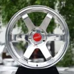 Rays-Style Polished 6-Spoke Forged Wheels – Mercedes GLC / BMW X3 Fitment (5-Lug)