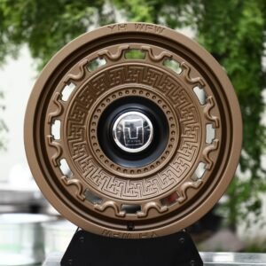 Монолитный — диск с греческим узором, бронзовый матовый