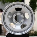Toyota Land Cruiser / Nissan Patrol Off-Road Forged Wheels – Bright Silver 4-Slot Dish (6-Lug)