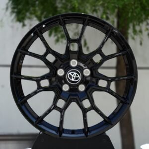 Toyota OEM-Style Gloss Black Multi-Spoke Mesh Forged Wheels – Toyota Land Cruiser / Sequoia Fitment (5-Lug)