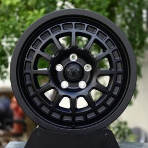Toyota OEM-Style Matte Black 12-Spoke Off-Road Forged Wheels – Toyota Camry / RAV4 Fitment (5-Lug)