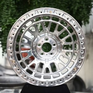 Toyota Tacoma / 4Runner Beadlock Off-Road Forged Wheels – Polished Multi-Spoke Double-Ring (6-Lug)