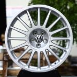 Volkswagen OEM-Style Bright Silver 16-Spoke Forged Wheels – Volkswagen Golf / Jetta Fitment (5-Lug)