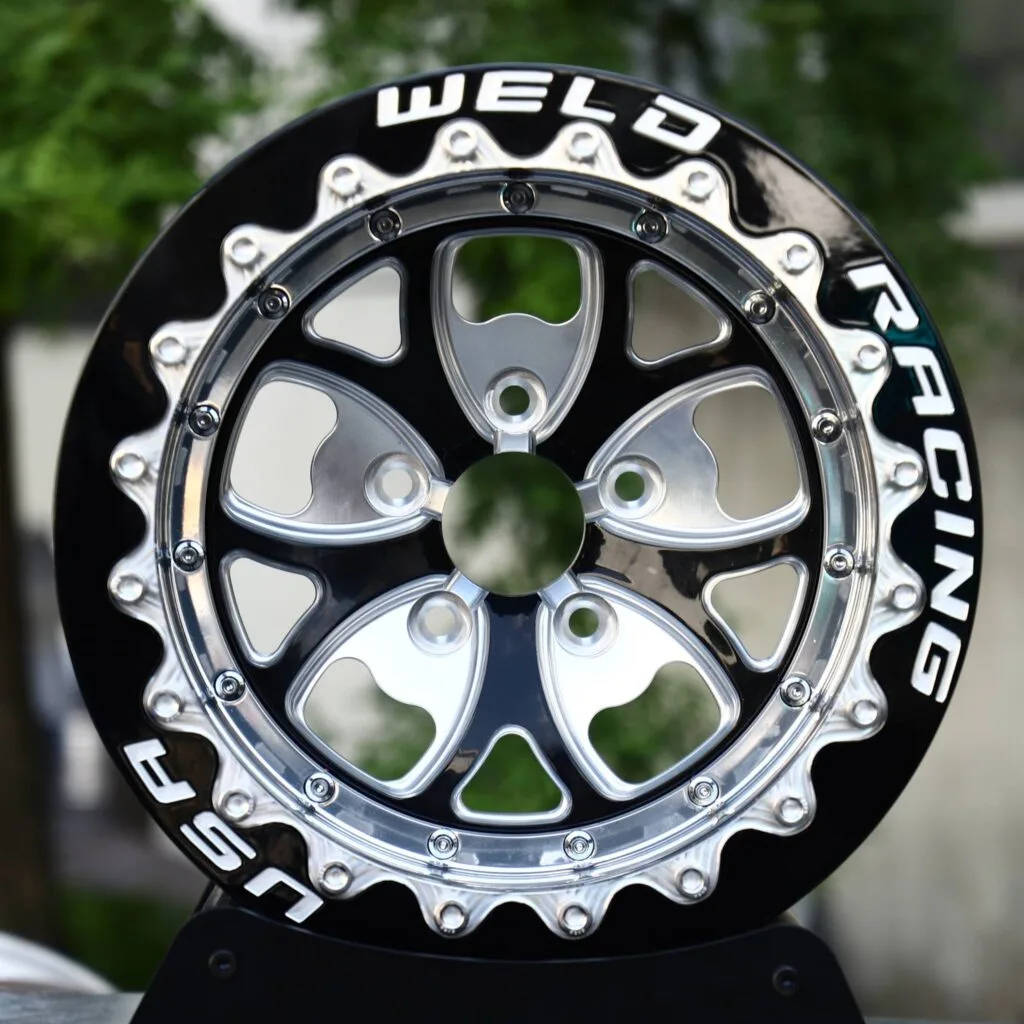 Гоночный — 5 спиц, с бедлоком, в стиле Weld — Ford Mustang / Chevrolet Camaro