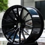 Wheelforce-Style Gloss Black 15-Spoke Forged Wheels – Lexus IS / Toyota Camry Fitment (5-Lug)